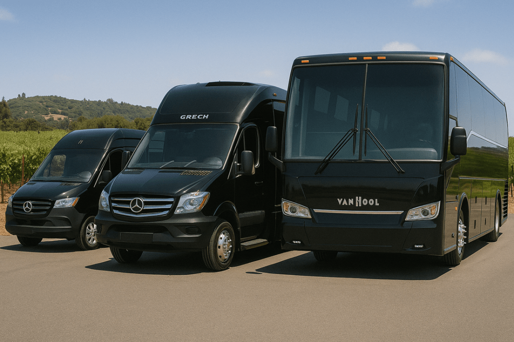 San Jose to Napa Valley Chauffeur