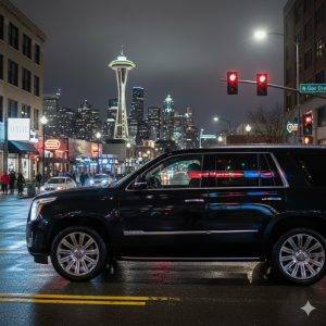 First class passenger transportation Seattle