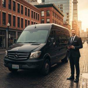 Seattle Sprinter van rental with driver BNG Limousine Seattle Sprinter van rental with driver