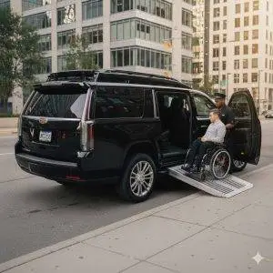 Seattle wheelchair accessible transportation BNG Limousine Seattle wheelchair accessible transportation