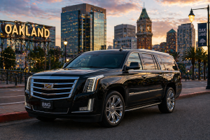 Limo service Oakland Cadillac Escalade downtown