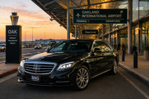 Chauffeur service Oakland professional driver luxury sedan
