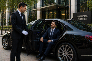 Chauffeur service San Francisco executive client