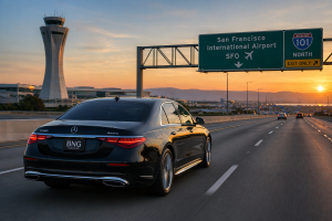 Limo service Palo Alto to SFO Airport luxury ride