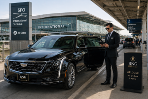 San Francisco airport car service SFO professional chauffeur pickup