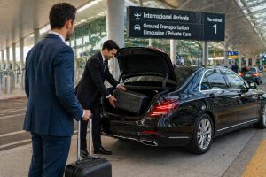  SFO airport transfer to San Francisco professional chauffeur