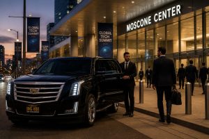 luxury conference transportation Bay Area executive SUV