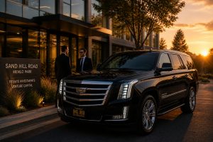 luxury car service SFO to Menlo Park executive SUV