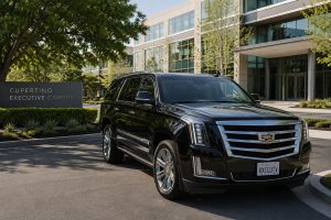 luxury car service SFO to Cupertino executive SUV