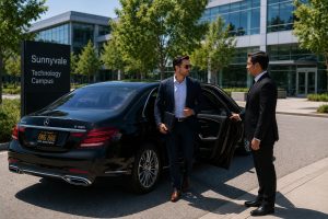 luxury car service SFO to Sunnyvale executive SUV