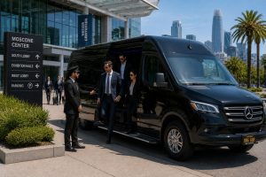 
Mercedes Sprinter transportation Palo Alto to San Francisco corporate travel